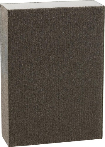 Губка шлифовальная ЗУБР Мастер четырехсторонняя р180, 100х68х26мм 35611-180