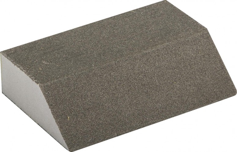 Губка шлифовальная ЗУБР Мастер четырехсторонняя угловая, р180, 100х68х42х26мм 35613-180