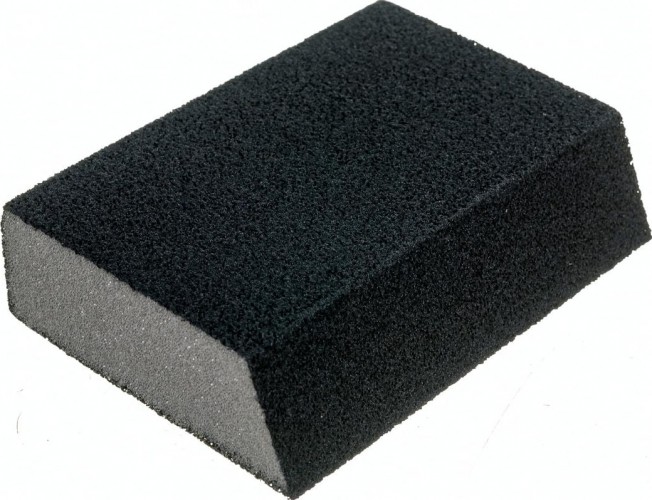 Губка STAYER MASTER угловая, р180, 100x68x42x26 мм. 3561-180