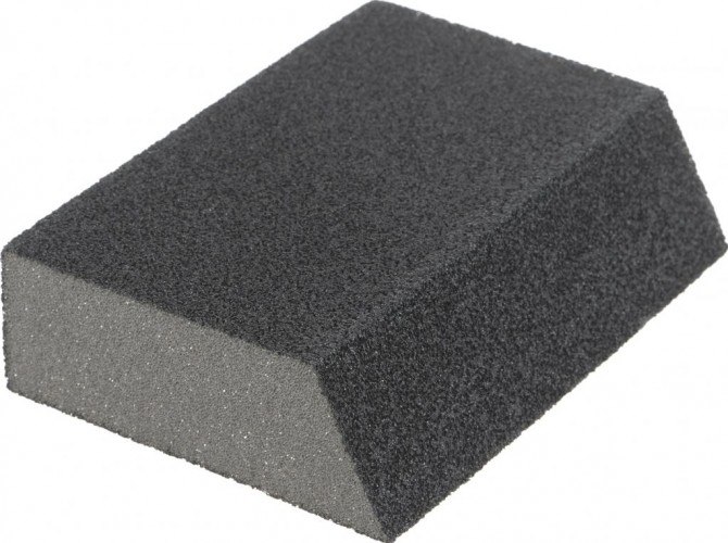 Губка STAYER MASTER угловая, р320, 100x68x42x26 мм. 3561-320 - изображение 3