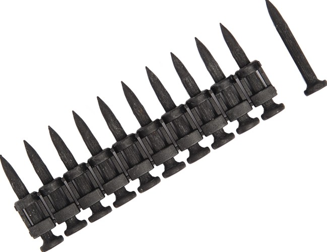 Гвоздь монтажный FEDAST 2.7 х 22 мм кованые (уп.1000 шт.) с ребрами жесткости FD2722RBP - изображение 3