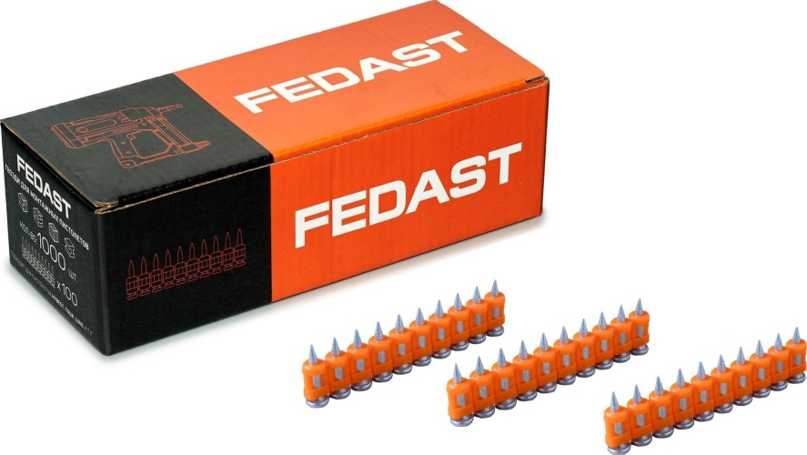Гвоздь монтажный FEDAST 3.0 х 19 мм (уп.1000 шт.) с кованым наконечником fd3019mgbp - изображение 2