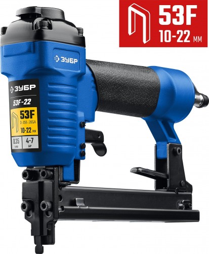 Гвоздезабивной пистолет пневматический ЗУБР 53F/22 10-22 мм 31935