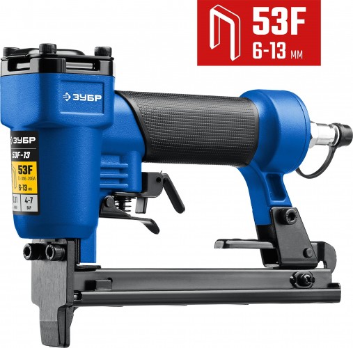 Гвоздезабивной пистолет пневматический ЗУБР 53F-13 6-13 мм 31934