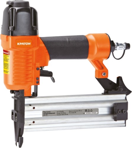Гвоздезабивной пистолет пневматический КРАТОН AN-50 финишный 3 01 09 003