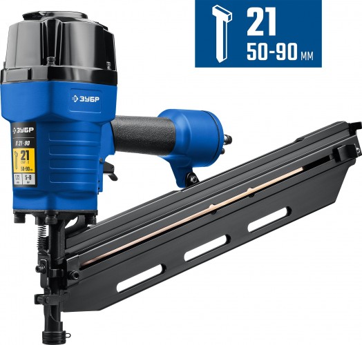 Гвоздезабивной пистолет пневматический ЗУБР П21-90 50-90мм 31931