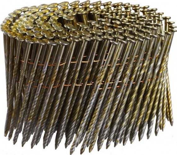 Гвозди FUBAG барабанные для N90C 2.87x90 мм кольцевая накатка 5000 шт. 140185 140185