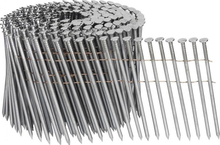 Гвозди FUBAG барабанные для N90C 3.05x90 мм  кольцевая насечка 4500 шт 140188 140188