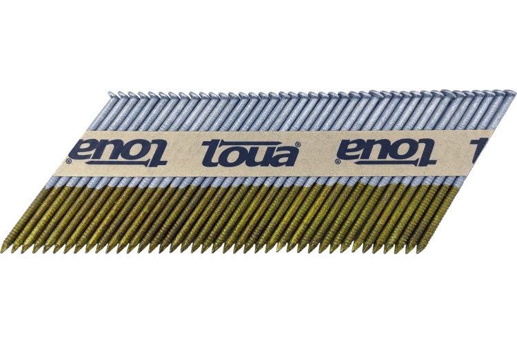 Гвозди по дереву TOUA 3,05 х 75 мм (уп.2000 шт.) гальванизированные 15 мкм 30575RIMG 30575RIMG