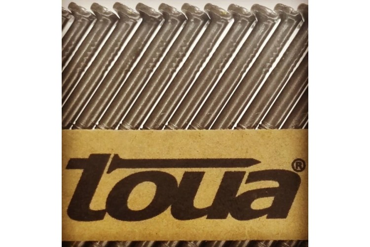 Гвозди по дереву TOUA 3,05 х 90 мм (уп.2000 шт.) гальванизированные 30590RIEG 30590RIEG - изображение 2