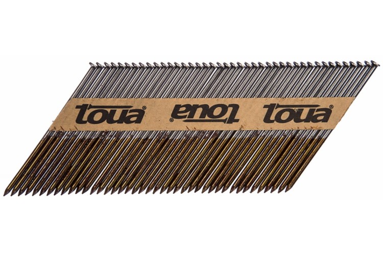 Гвозди по дереву TOUA 3,05 х 90 мм (уп.2000 шт.) гладкие 30590SMBrt 30590SMBrt