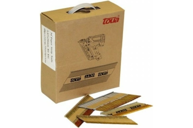 Гвозди по дереву TOUA 3,05 х 90 мм (уп.2000 шт.) гальванизированные 30590RIEG 30590RIEG - изображение 3