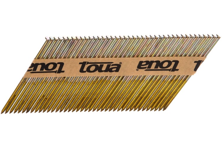 Гвозди по дереву TOUA 3,05 х 90 мм (уп.2000 шт.) гальванизированные 30590RIEG 30590RIEG