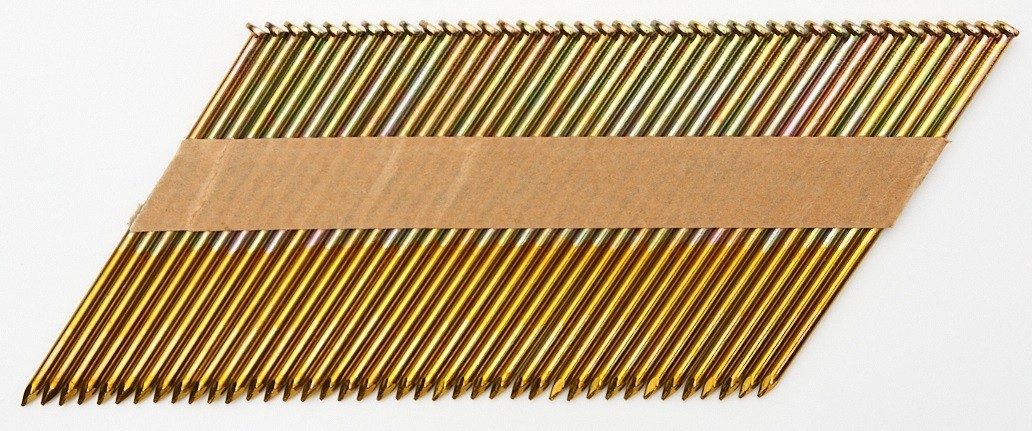 Гвозди реечные FEDAST тип D34 3,05х90 SMEG по дереву гладкие, 2000 шт FD30590SMEG