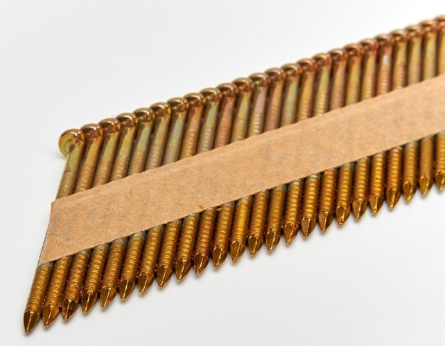 Гвозди реечные FEDAST тип D34 2,87х50 RIEG по дереву гальваническая накатка, 3000 шт FD28750RIEG - изображение 2