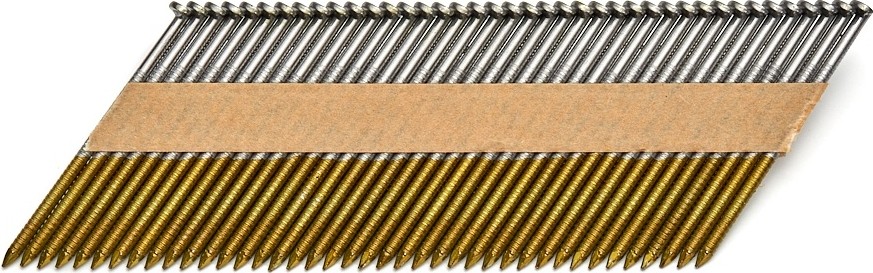 Гвозди реечные FEDAST тип D34 2,87х63 RIBrt по дереву гальваническая накатка, 3000 шт FD28763RIBrt