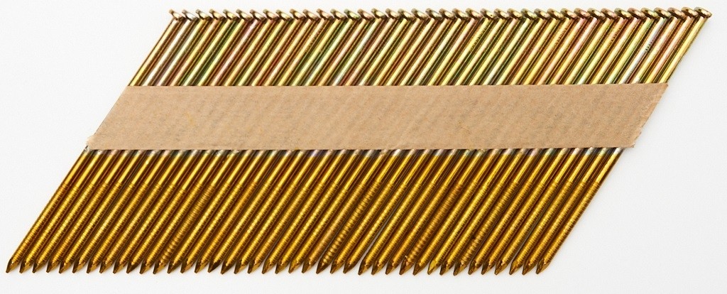 Гвозди реечные FEDAST тип D34 3,05х75 RIEG по дереву гальваническая накатка, 2000 шт FD30575RIEG