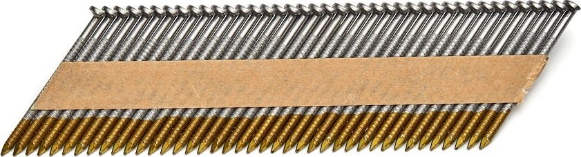 Гвозди реечные FEDAST тип D34 2,87х50 RIBrt по дереву кольцевая накатка, 3000 шт FD28750RIBrt