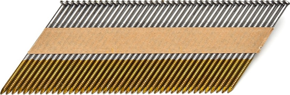 Гвозди реечные FEDAST тип D34 3,05х75 RIBrt по дереву кольцевая накатка 2000 шт FD30575RIBrt