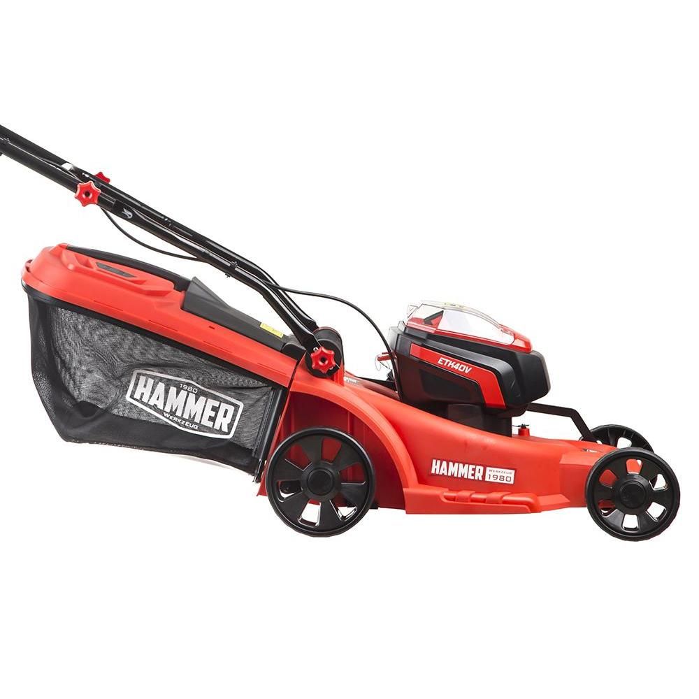 Газонокосилка аккумуляторная HAMMER ETK40V - изображение 6