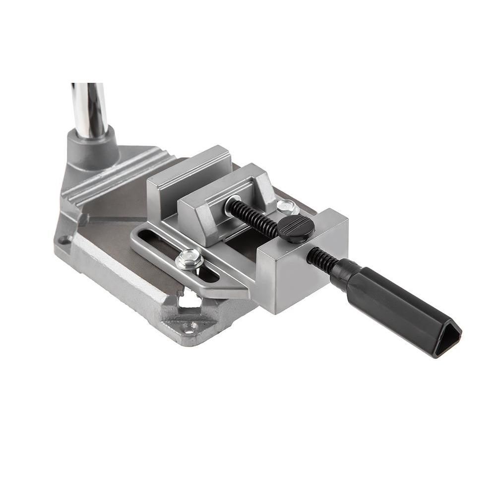 Стойка с тисками для дрели Hammer Flex STD60 высота 525 мм, шейка 43 мм, ход 60 мм - изображение 4