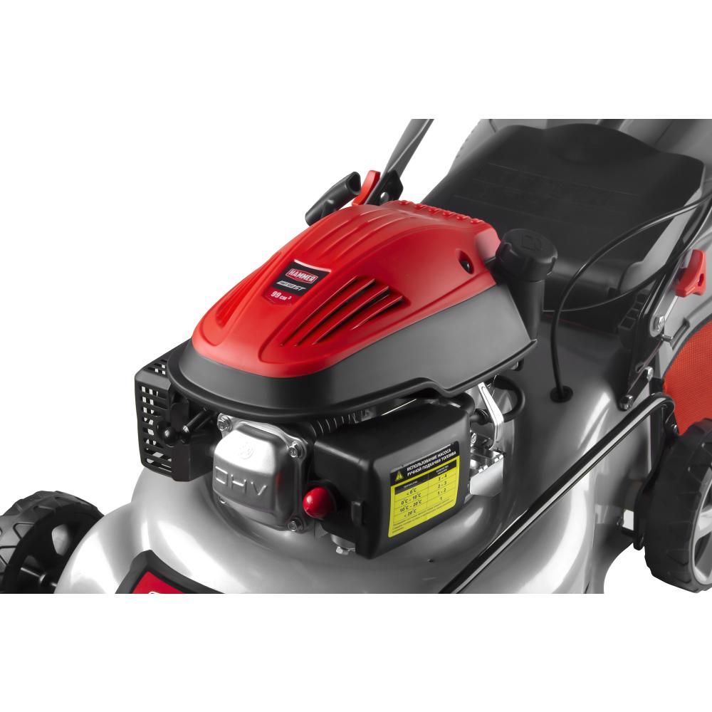 Газонокосилка бензиновая самоходная HAMMER KMT100ST - изображение 5