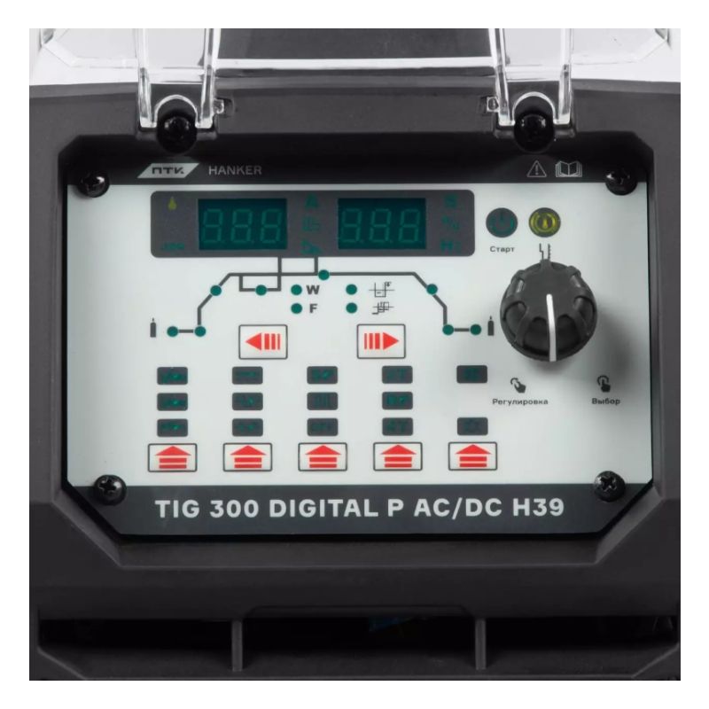 Сварочный аппарат ПТК HANKER TIG 300 DIGITAL P AC/DC H39 - изображение 4