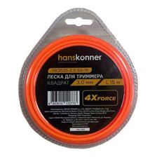 Леска для триммера Hanskonner HK3535-3.0-S4-15 - изображение 3