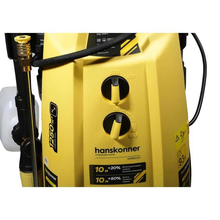 Мойка высокого давления Hanskonner HPW9232I - изображение 3