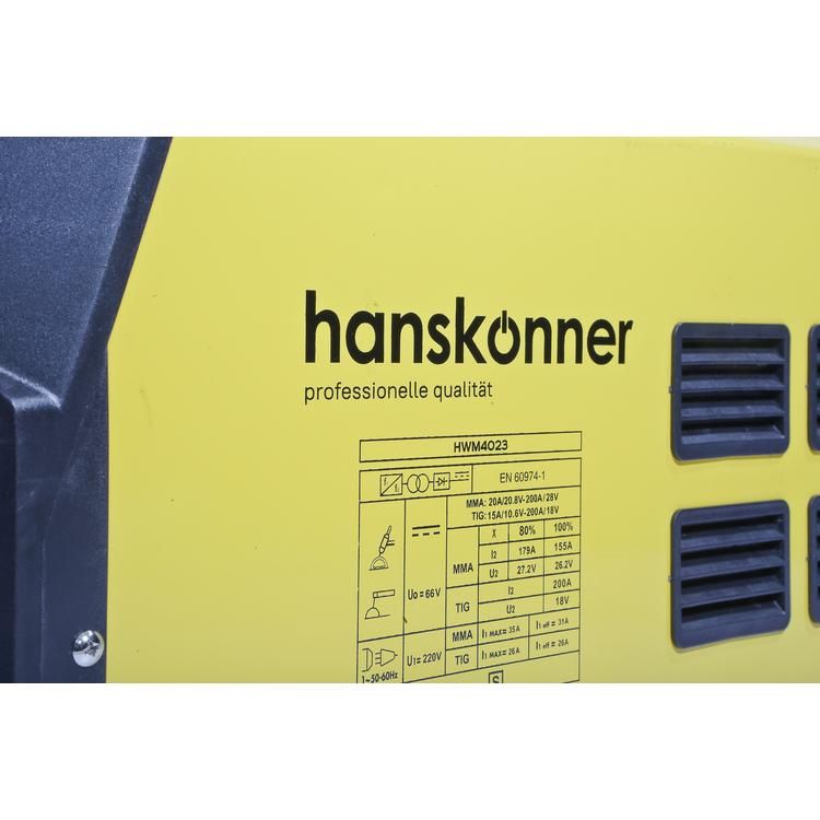 Сварочный инвертор Hanskonner HWM4023 - изображение 5