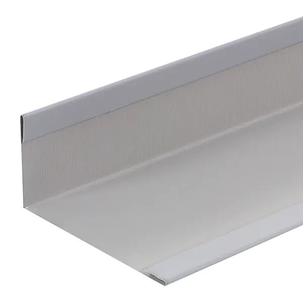 Наличник оконный металл ТЕХНОНИКОЛЬ Hauberk 1.25 м. серый - изображение 3