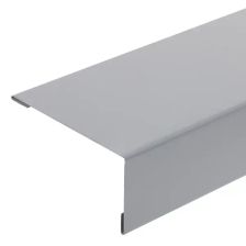 Наличник оконный металл ТЕХНОНИКОЛЬ Hauberk 1.25 м. серый - изображение 6