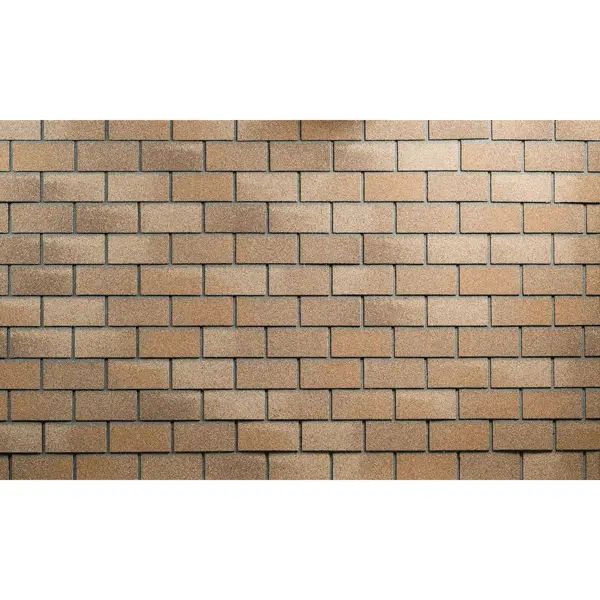 Фасадная плитка ТЕХНОНИКОЛЬ Hauberk 2.0 м2 песчаный - изображение 2