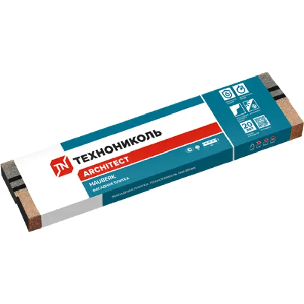 Фасадная плитка ТЕХНОНИКОЛЬ Hauberk 2.0 м2 песчаный - изображение 4