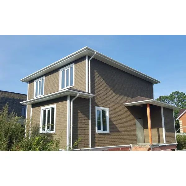 Фасадная плитка ТЕХНОНИКОЛЬ Hauberk 2.0 м2 песчаный - изображение 5