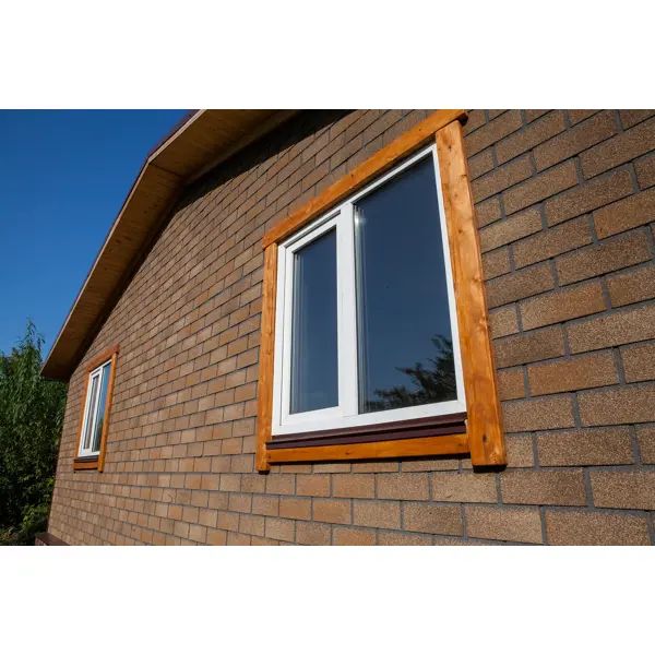 Фасадная плитка ТЕХНОНИКОЛЬ Hauberk 2.0 м2 песчаный - изображение 9