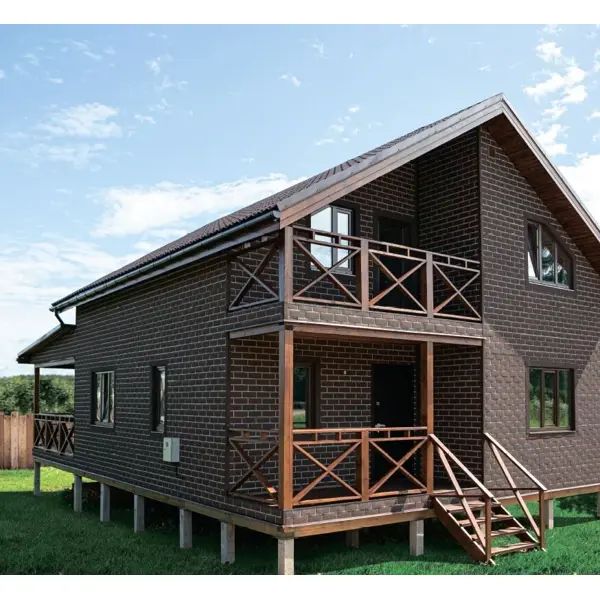 Фасадная плитка ТЕХНОНИКОЛЬ Hauberk 2.0 м2 цвет баварский - изображение 5