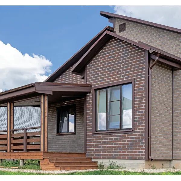 Фасадная плитка ТЕХНОНИКОЛЬ Hauberk 2.0 м2 цвет баварский - изображение 6