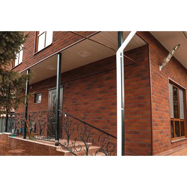 Фасадная плитка ТЕХНОНИКОЛЬ Hauberk 2.0 м2 терракотовый - изображение 8