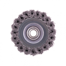 Щетка для УШМ Heavy Duty, 80 мм, М14, чашка, крученая проволока 0.5 мм Matrix - изображение 6