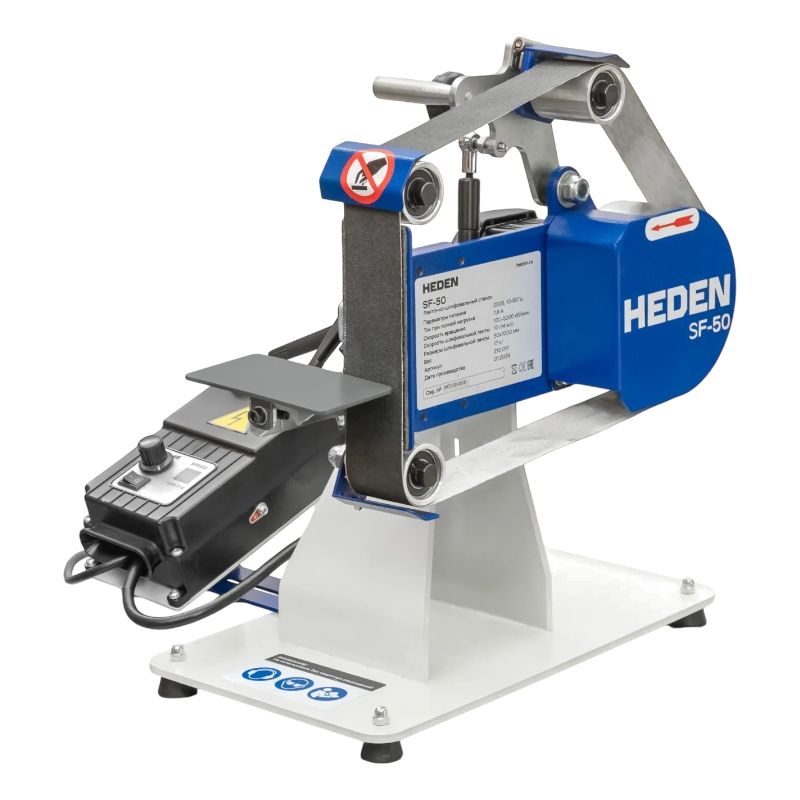Ленточный шлифовальный станок Heden SF-50 - изображение 1