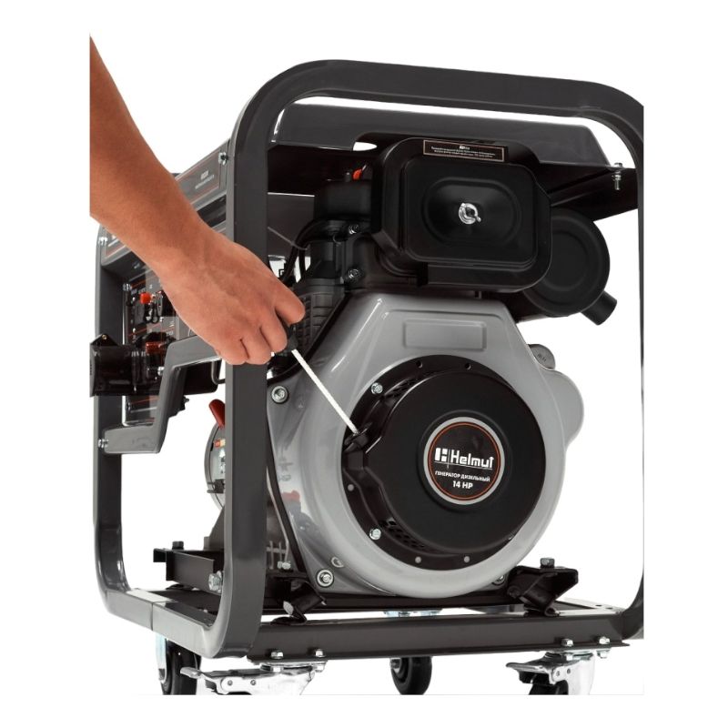 Генератор дизельный Helmut LD 8000EA - изображение 5