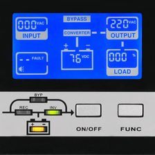 ИБП HIDEN EXPERT UDC9206S-RT, встроенные акб в корпусе (9А/ч х 16шт),6 kVA/6 kW (PF=1), - изображение 11