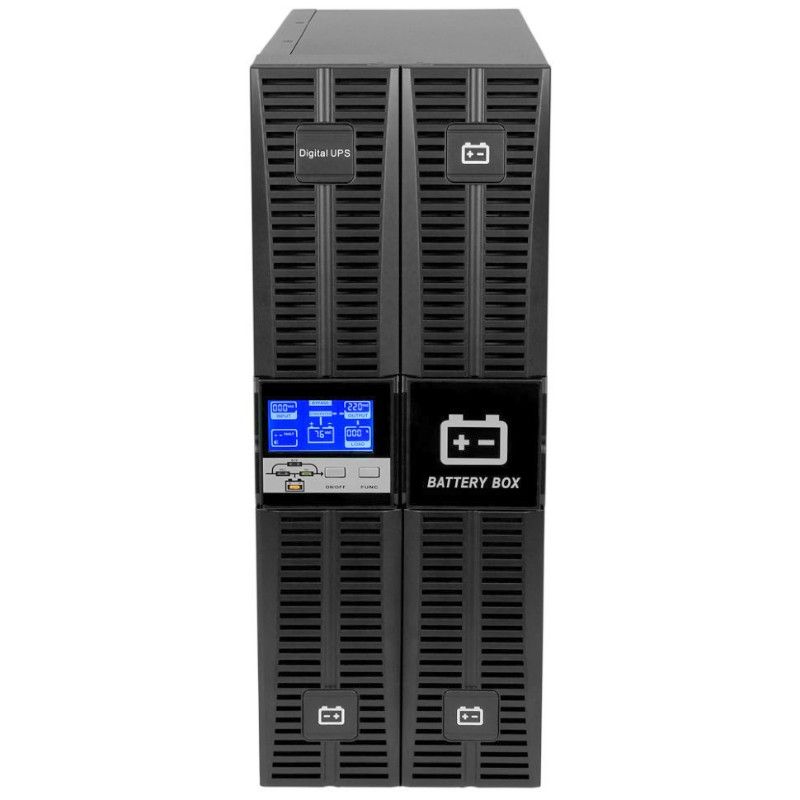 ИБП HIDEN EXPERT UDC9206S-RT, встроенные акб в корпусе (9А/ч х 16шт),6 kVA/6 kW (PF=1), - изображение 3