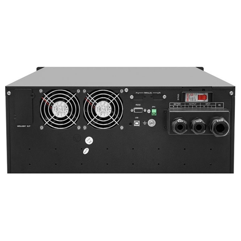 ИБП HIDEN EXPERT UDC9206S-RT, встроенные акб в корпусе (9А/ч х 16шт),6 kVA/6 kW (PF=1), - изображение 6