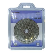Алмазный гибкий шлифовальный гальванический круг "Черепашка" Hilberg 100 мм № 100 - изображение 4