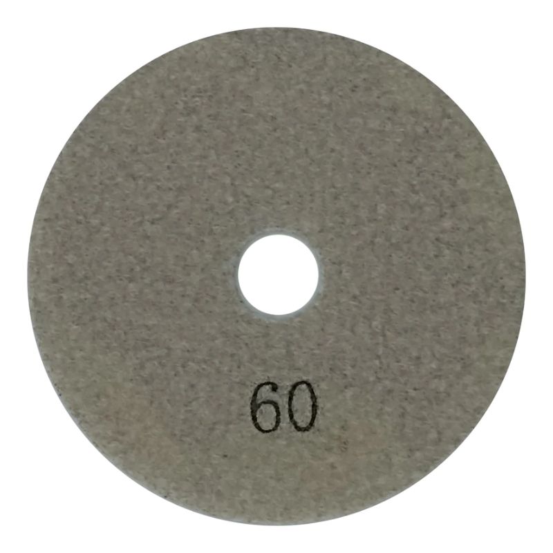 Алмазный гибкий шлифовальный гальванический круг "Черепашка" Hilberg 100 мм № 60