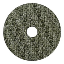 Алмазный гибкий шлифовальный гальванический круг "Черепашка" Hilberg 100 мм № 60 - изображение 5