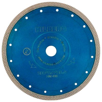 Диск алмазный Hilberg Asphalt Laser 350 мм (сегментный, с защитным зубом) - изображение 3