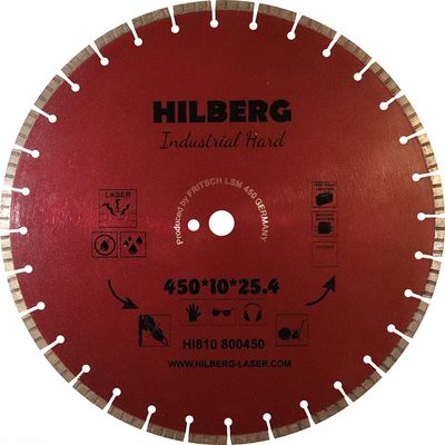 Диск алмазный Hilberg Hard Materials Лазер d 450 мм - изображение 3
